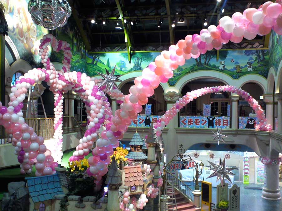 風船装飾施工例