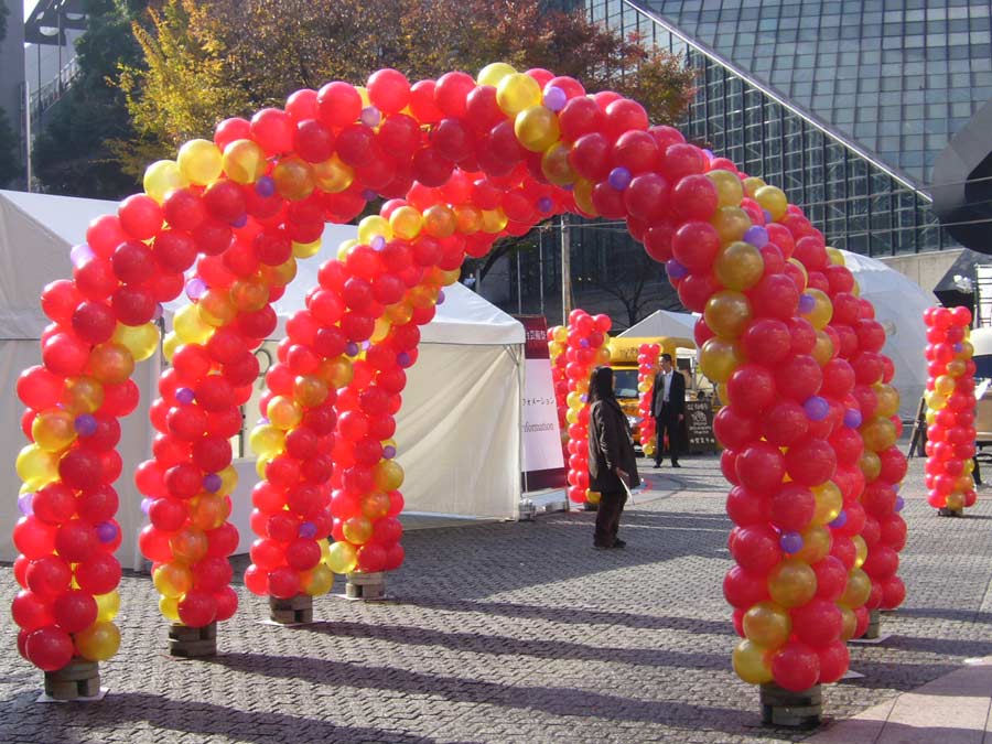 風船装飾施工例