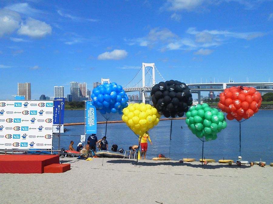 風船装飾施工例