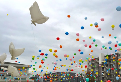 ペーパーバルーン施工例