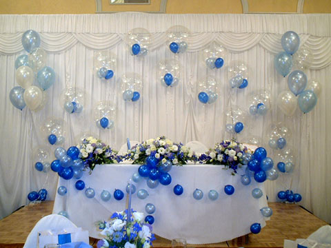 ウェデイング風船装飾｜現場施工例