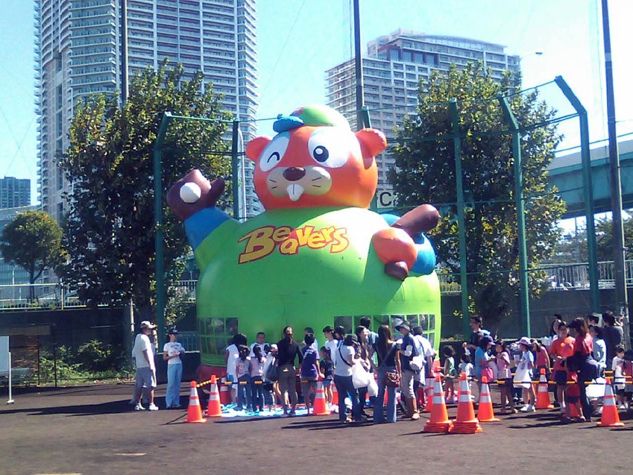 ふわふわ・エアートランポリン｜レンタル｜現場施工例