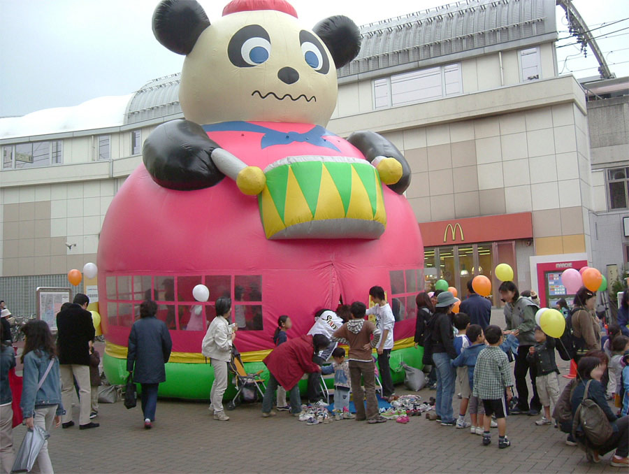 ふわふわ・エアートランポリン｜レンタル｜現場施工例