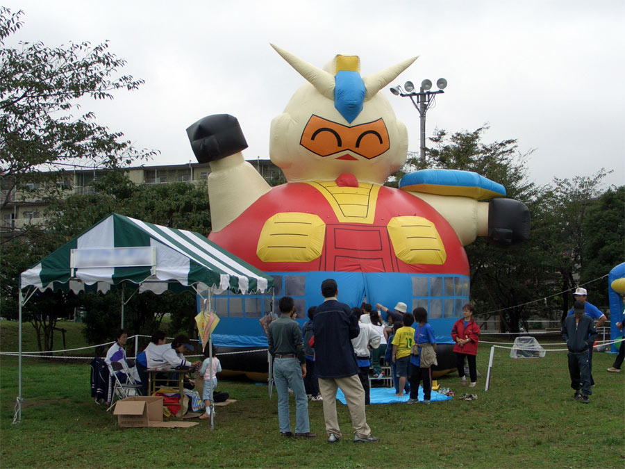 ふわふわ・エアートランポリン｜レンタル｜現場施工例