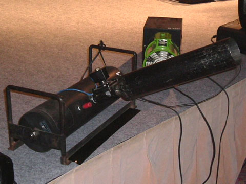 キャノン砲｜レンタル｜現場施工