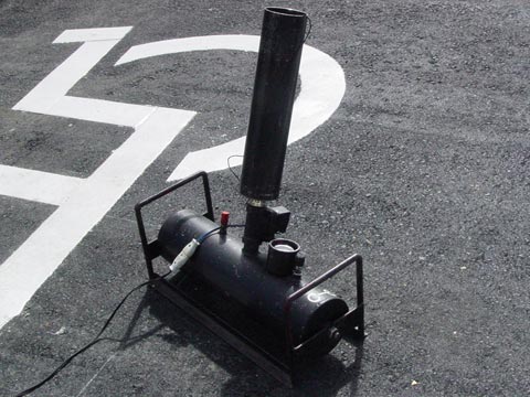 キャノン砲｜レンタル｜現場施工