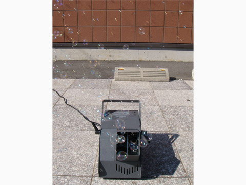 シャボン玉マシーン｜販売・レンタル｜現場施工