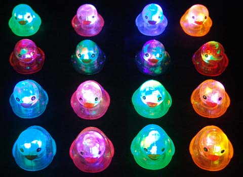 ぴかぴかジャンボアヒル/光り物グッズ単品