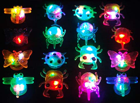 ピカピカ森の生物/光り物グッズ単品