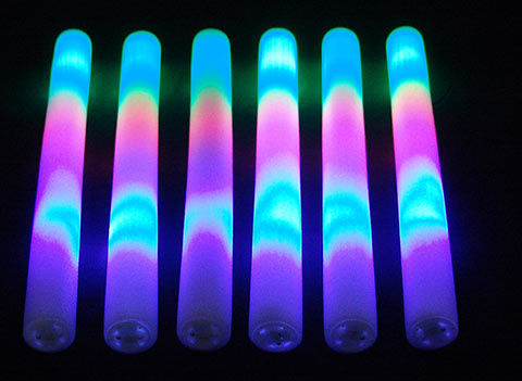 光るスポンジ棒/光り物グッズ単品