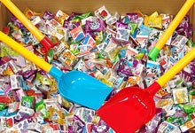 キャンディ・ガムすくい大会