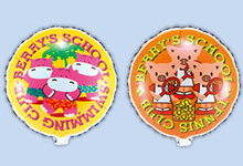 メタリック風船まんが