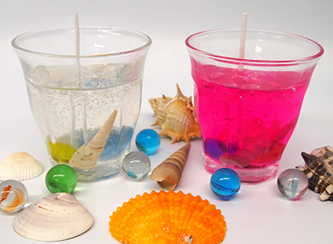 クリアキャンドル作り/手作りキット