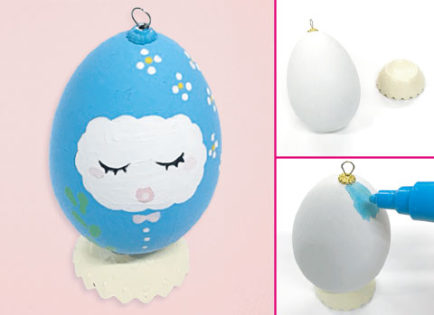 イースターお絵かきエッグ作り/手作りキット