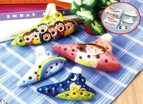 オカリナ（大&ensp;/&ensp;小）作り/手作りキット