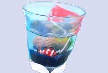 大人のクリアキャンドル作り