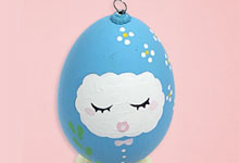 イースターお絵かきエッグ作り