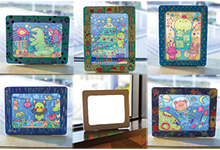 透明ぬりえ作り