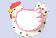 木製動物クリップ絵付け作り