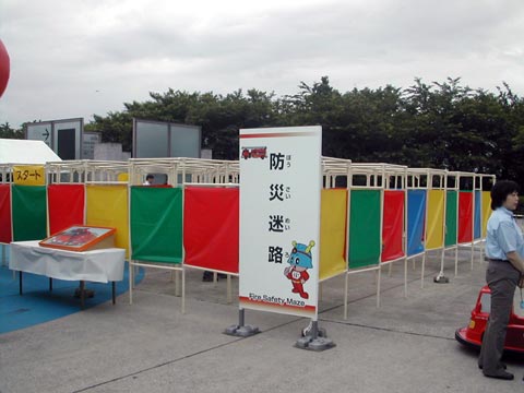 大型迷路｜レンタル｜現場施工例